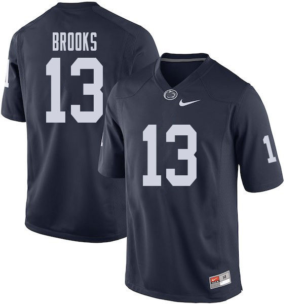 Men #13 Ellis Brooks Penn State Nittany Lions College Football Jerseys Sale-Navy